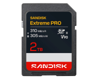 Sandisk 2TB SDXC Extreme PRO UHS-II V90 310/305 MB/s - 1549240 - zdjęcie 1